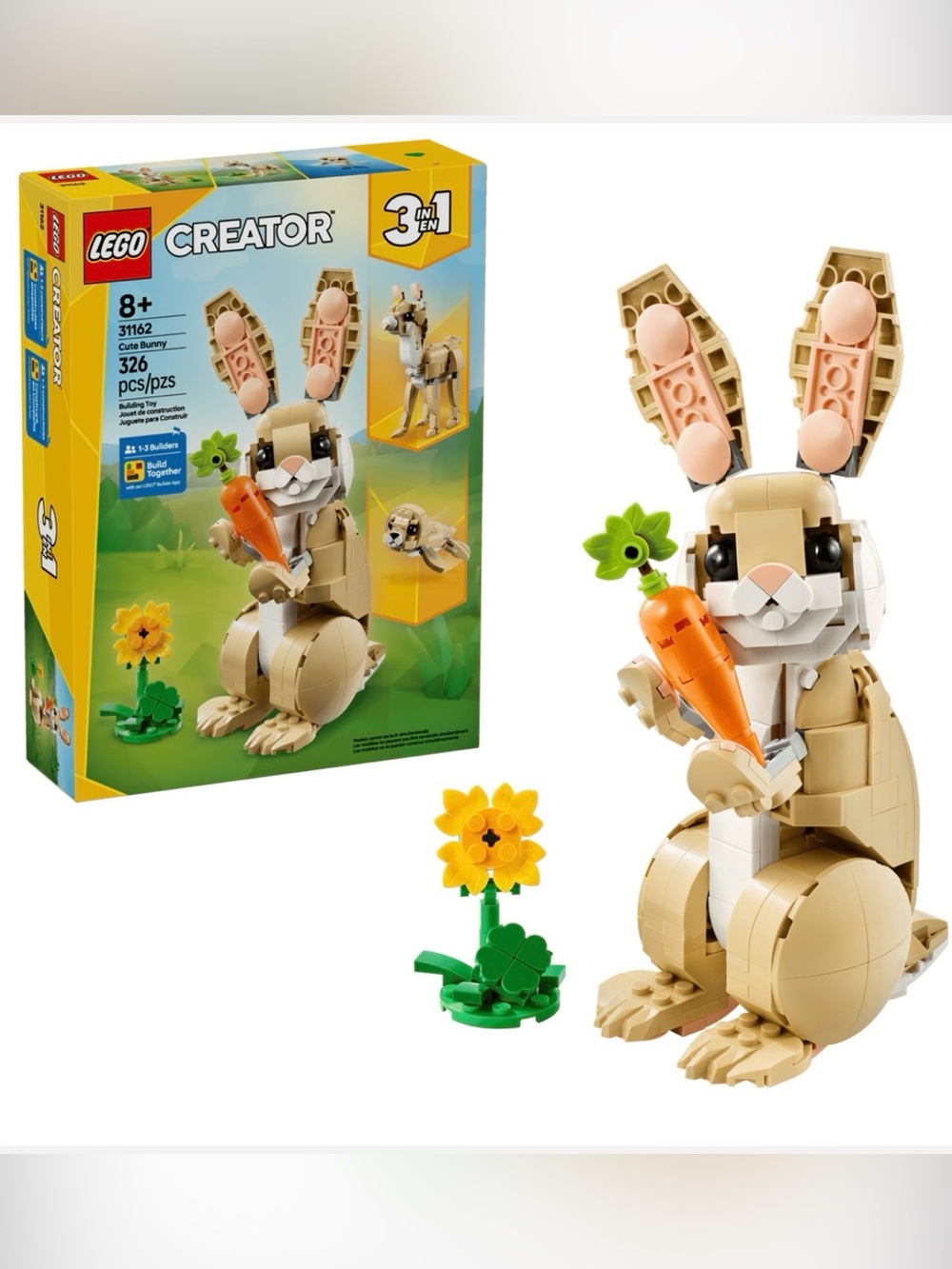 New LEGO Creator 31162 Cute Bunny Easter Carrot Flower Factory Sealed Box